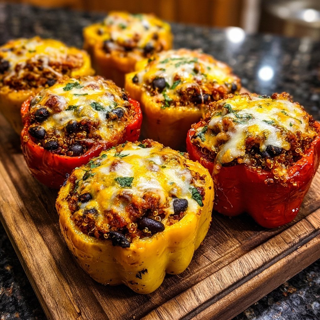 Baked Stuffed Bell Peppers