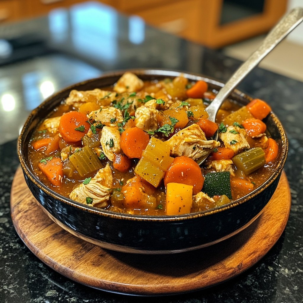 Slow Cooker Chicken Stew Recipe