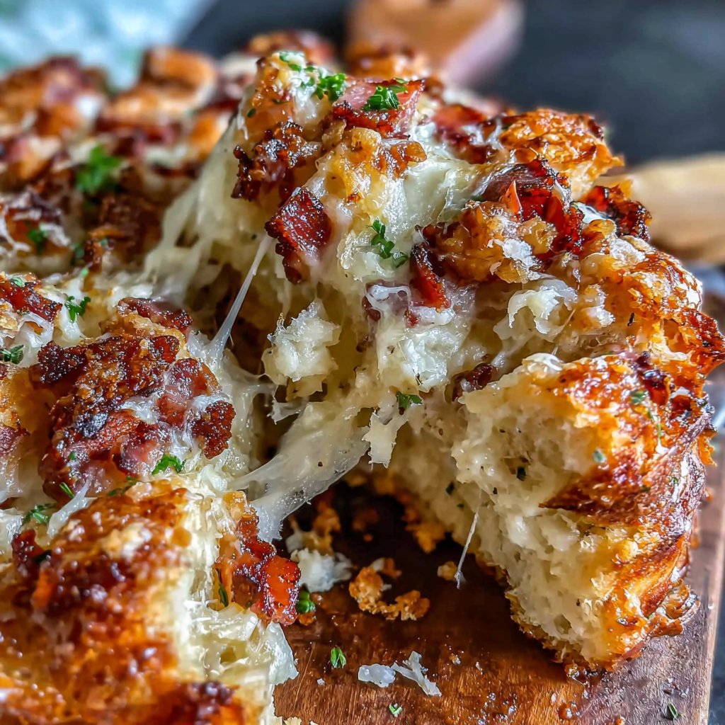 Ham And Cheese Croissant Bake