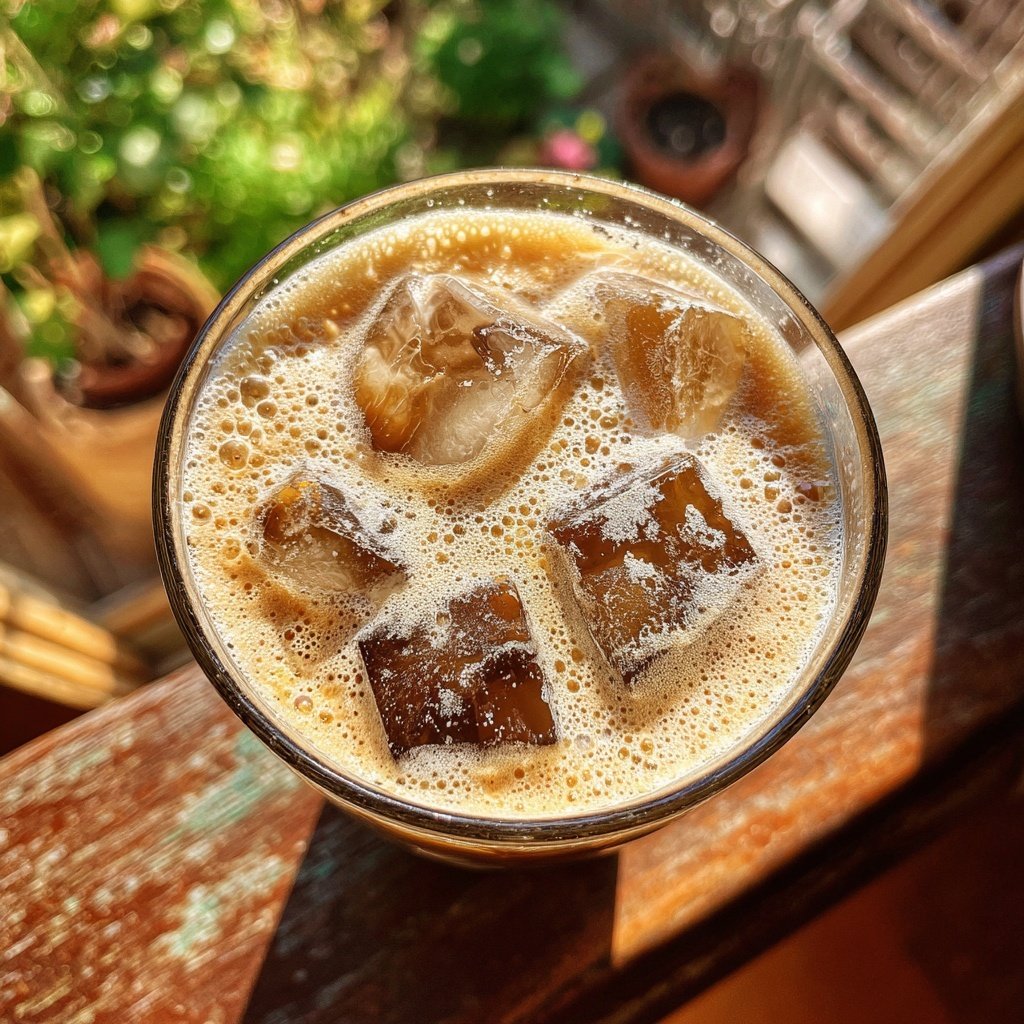 Vanilla Almond Frozen Coffee