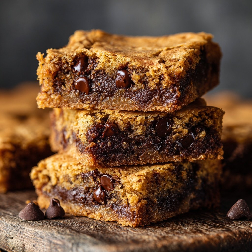 Brownie Mix Chocolate Chip Blondies