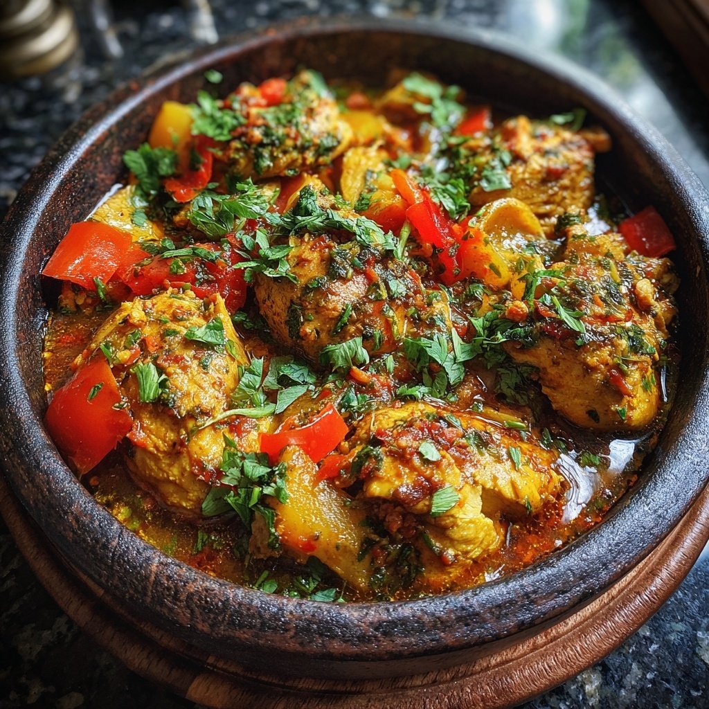 Global Flavors Moroccan Chicken Tagine